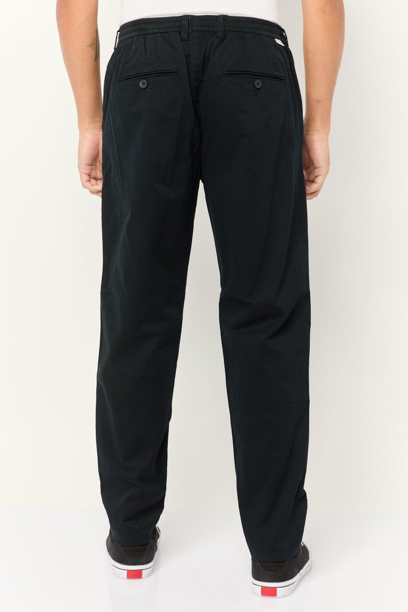 Gazzarrini سروال تشينو عادي للرجال، أسود - Image 2